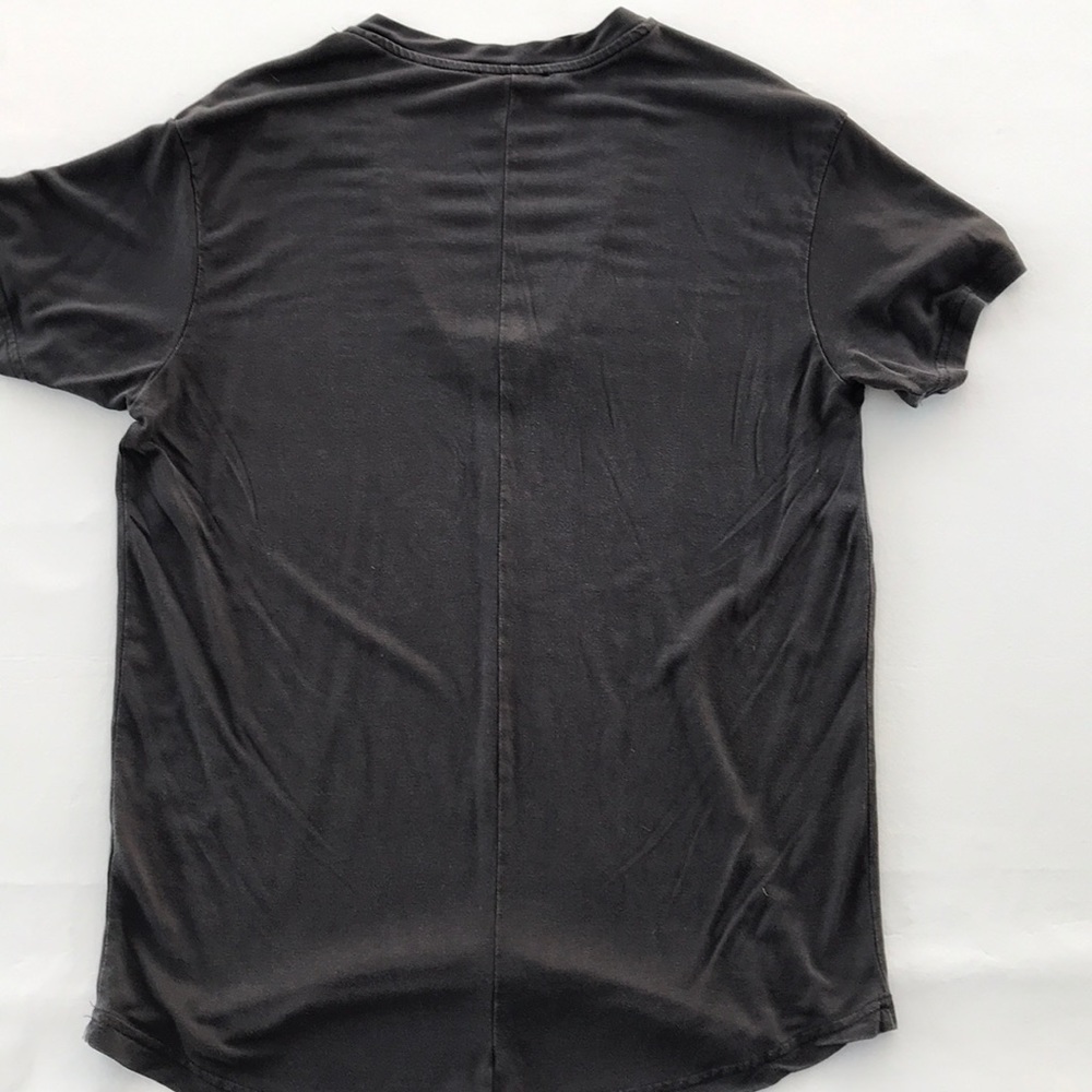ZARA dark grey oversized tee shirt - Picture 5 of 5